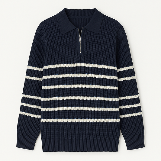 TWO COLOR QUARTER ZIP