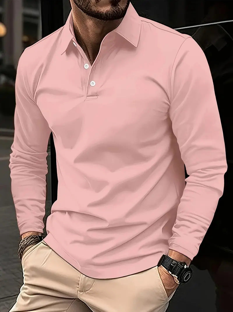 LONG SLEEVE RIVETTO POLO
