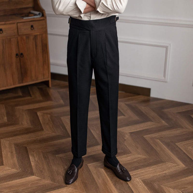 STRAIGHT HIGH WAIST PANTS